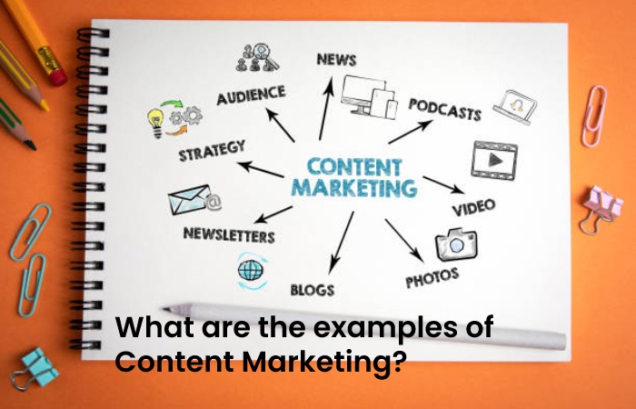 What are the examples of Content Marketing?
